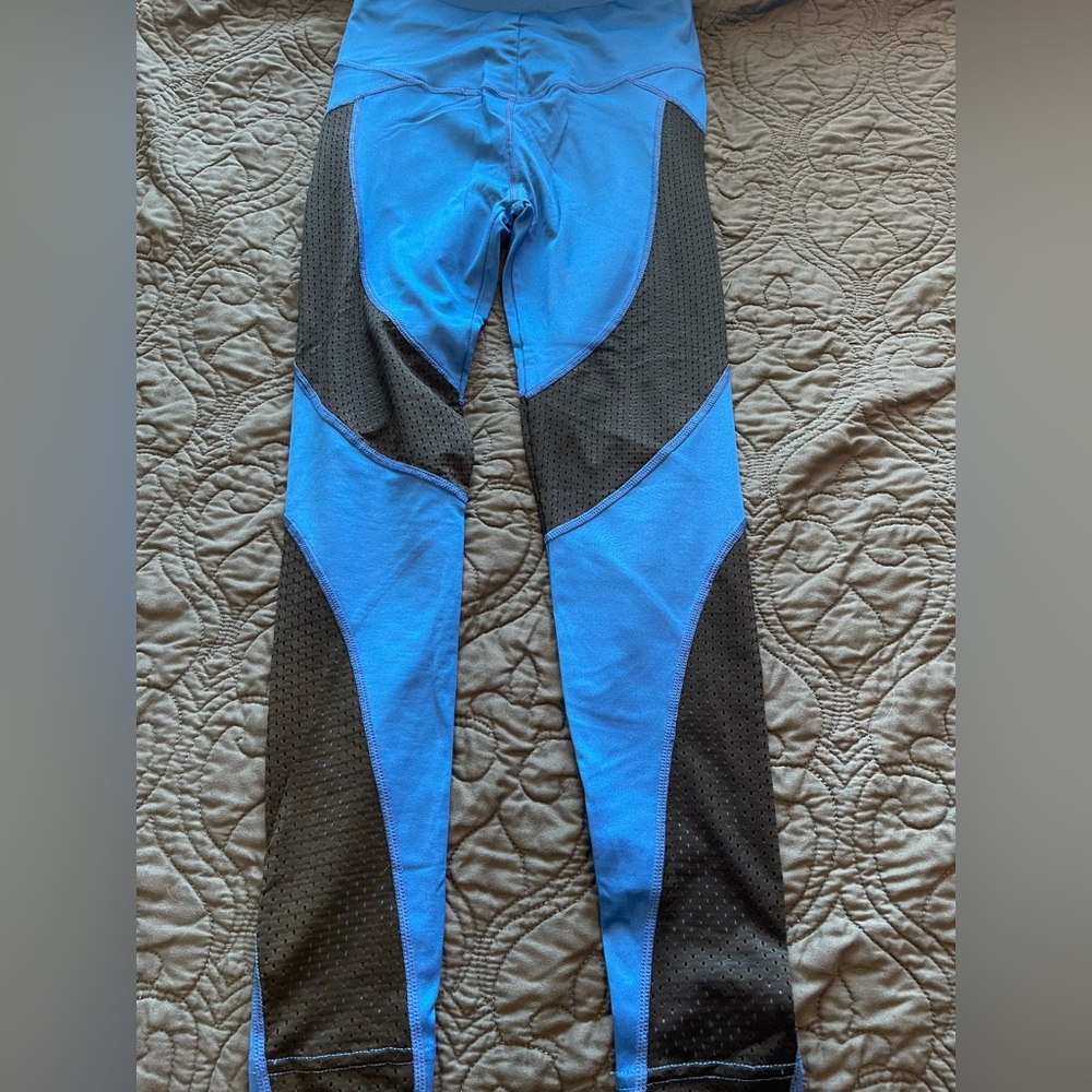 SHEIN Blue and Black Leggings